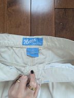 MECCA Y2K 2000s NEUTRAL BEIGE VINTAGE CARGO PANTS