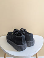 T.U.K CREEPERS VINTAGE Y2K PLATFORM LOAFERS