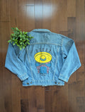 GUESS GEORGES MARCIANO VINTAGE 1980s DENIM JEAN JACKET