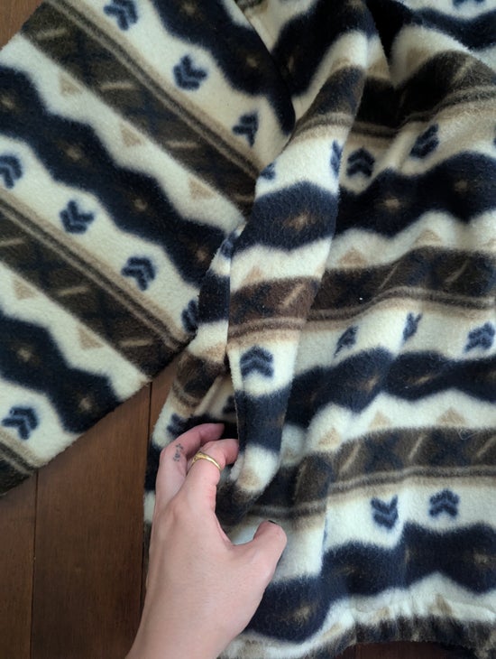 WHISTLER AZTEC PRINT VINTAGE FLEECE SWEATSHIRT