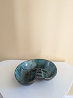 BLUE MOUNTAIN POTTERY VINTAGE 1970s DRIPGLAZE ASHTRAY