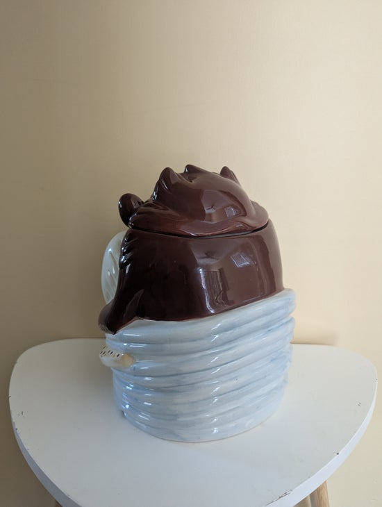 LOONEY TUNES TAZ Y2K VINTAGE CERAMIC COOKIE JAR