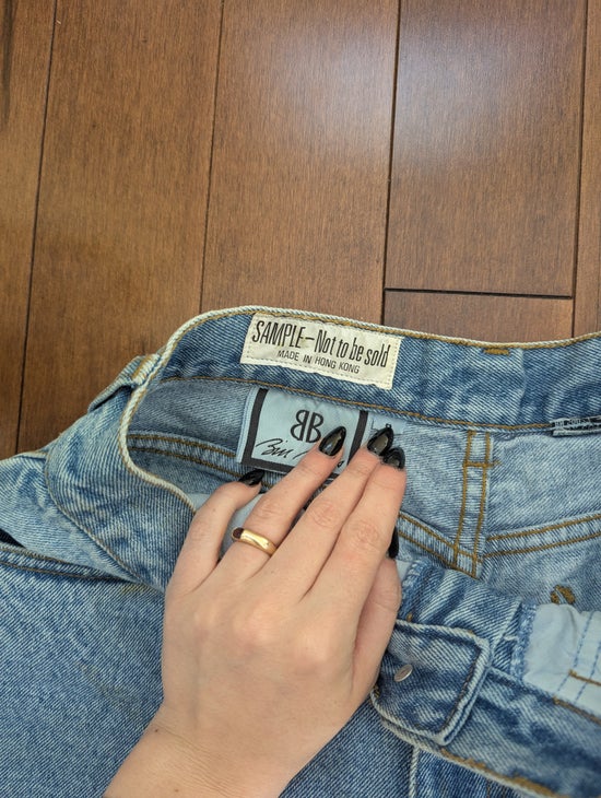 BILL BLASS LIGHT WASH SAMPLE VINTAGE 1990s JEANS