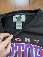 TORONTO RAPTORS VINTAGE RAVEN'S SPELLOUT SWEATSHIRT
