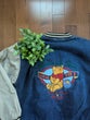 WINNIE THE POOH VINTAGE DENIM VARISTY JACKET