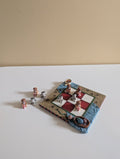 WORLDWISE CATS VS DOGS BEACH THEME VINTAGE TIC TAC TOE SET