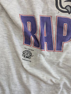 TORONTO RAPTORS NUTMEG 1994 BIG LOGO DOUBLE SIDED VINTAGE TSHIRT