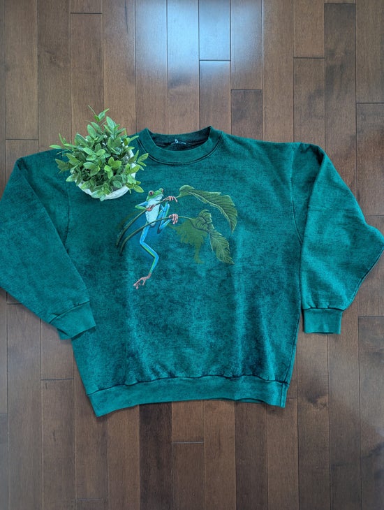 TREE FROG VINTAGE CREWNECK SWEATSHIRT