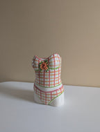 DIANE ARTWARE HAPPY CLOTHES DARLING DAISY Y2K 2000s VINTAGE BODICE VASE