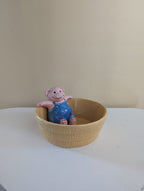PAPEL FREELANCE FARMER PIG VINTAGE TRINKET DISH BOWL