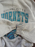CHARLOTTE HORNETS VINTAGE STARTER PULLOVER HOODIE