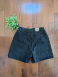 LEE BLACK WASH VINTAGE 1990s BAGGY JEAN SHORTS