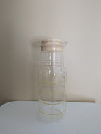 PYREX 8014 VINTAGE 1970s GLASS JUICE PITCHER CARAFE