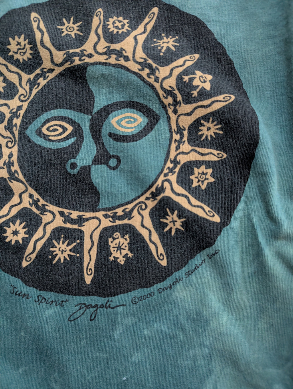 DAGOLI CELESTIAL VINTAGE GRAPHIC TSHIRT