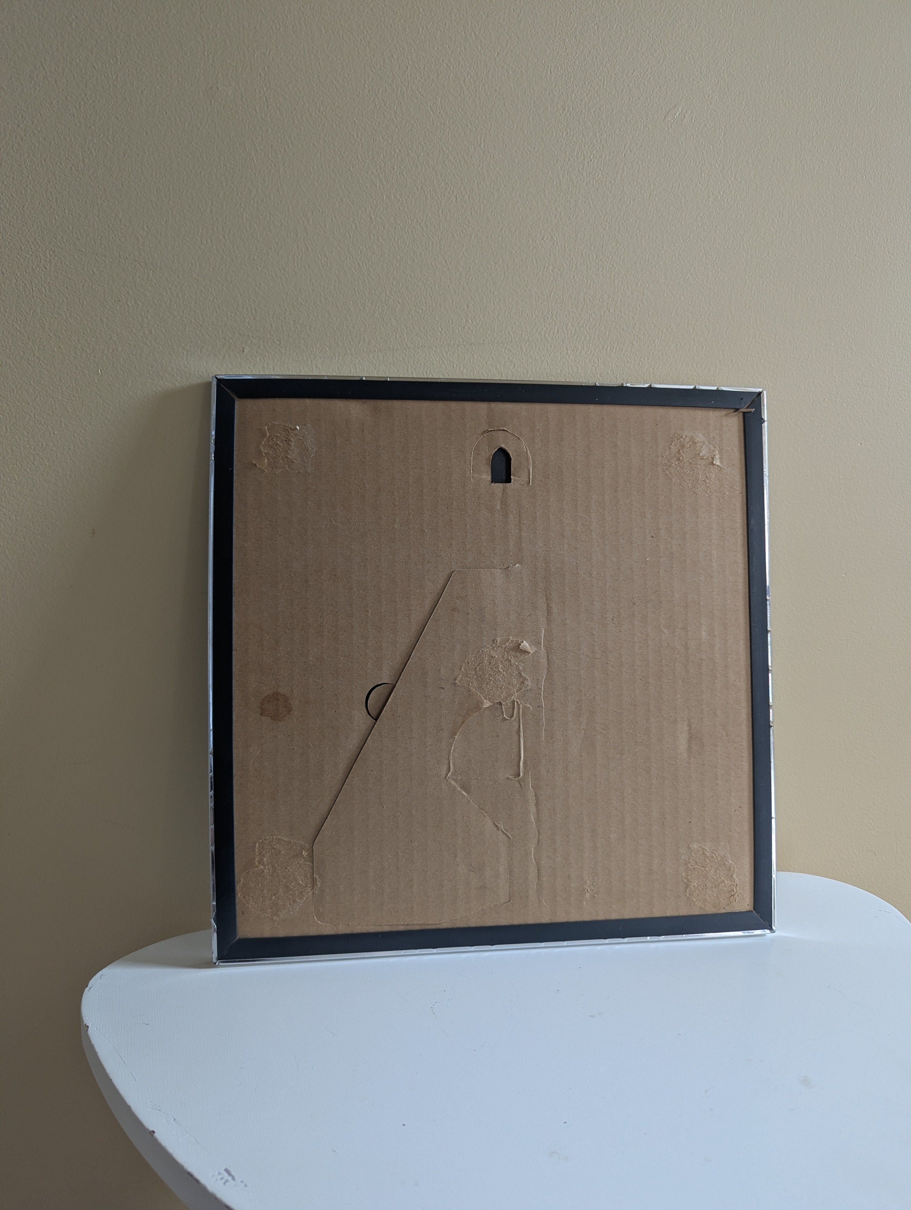 PLAYBOY LOGO VINTAGE 1980s SQUARE MIRROR