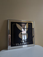 PLAYBOY LOGO VINTAGE 1980s SQUARE MIRROR